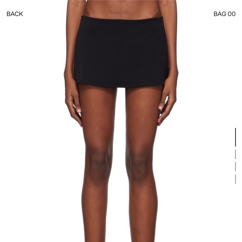 Danielle Guizio black micro mini Small